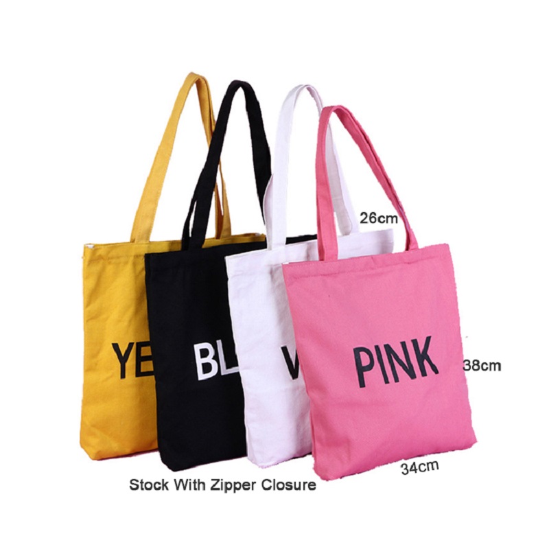 SG65 Groothandel Gepersonaliseerde Bag Herbruikbare Cotton Canvas Tote Shopping Bags Aangepaste Tote Cotton Bags voor souvenirs